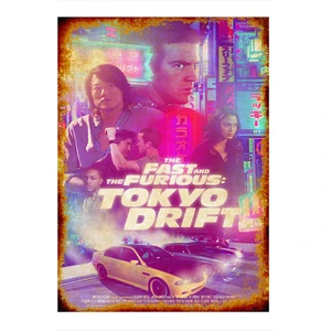 The Fast And The Furious Tokyo Drift Modern Mdf Tablo