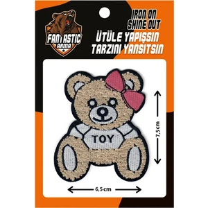Ütü Ile Yapışan Dokuma, Peluş, Kolej, Punch Arma Bear, Fiyonklu Ayı Modeli