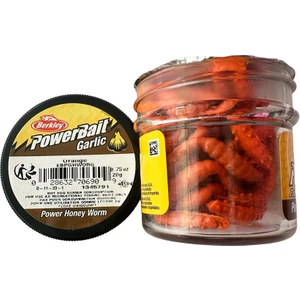 Power Honey Worm 55CT Silikon Kurt - Orange