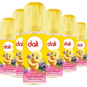 Bebek Kolonyası Sprey Çiçek Bahçesi 100 ml 6 Adet