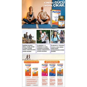 50 Plus 30 Kapsül Omega 3, Multivitamin ve Mineraller 2'li Avantaj Paketi