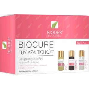 Biocure Tüy Azaltıcı Kür Yüz İçin 3'lü Etki 3 x 5 ml