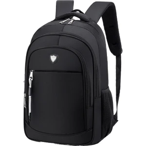 Love Home Büyük Kapasiteli Okul İş Sırt Çantası - Siyah (Yurt Dışından)