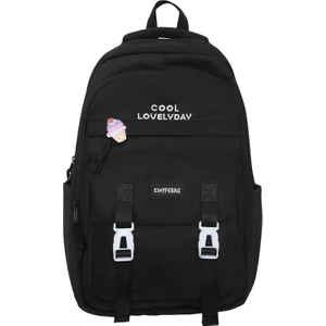Love Home Okul Çantası Kadın Lise Öğrencisi Ortaokul Öğrencisi Büyük Kapasiteli Renk Kontrast Sırt Çantası Seyahat Sırt Çantası (Yurt Dışından)