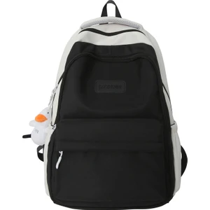 Love Home Yeni Küçük Taze Okul Çantası Kadın Lise Kolej Öğrencisi Sırt Çantası Ortaokul Basit Ortaokul Öğrencisi Büyük Kapasiteli Sırt Çantası (Yurt Dışından)