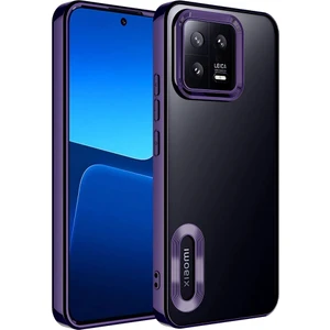 Xiaomi Mi 13 Kılıf Köşeleri Renkli Şeffaf Kamera Korumalı Silikon Luxury Kapak