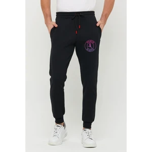 Relax Family Xf Erkek Slim Fit Dar Kesim Jogger Siyah Eşofman Altı Paris
