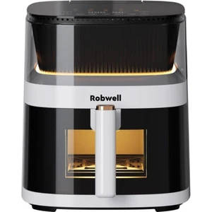 Robwell Rxo5 Son Teknoloji Otomatik Buhar Püskürtmeli Airfryer 10 Renkli Işıklı Menü