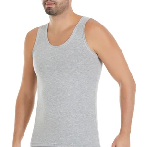 Yıldız Çamaşır Erkek Gri 3'lü Paket Likralı Formen Atlet