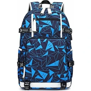 Yüksek Yüzlü Okul Çantası Omuz Çantası Erkek Yeni Basit Ortaokul Öğrencisi Okul Çantası Sıcak Transfer Rahat Erkek Çantası (Yurt Dışından)