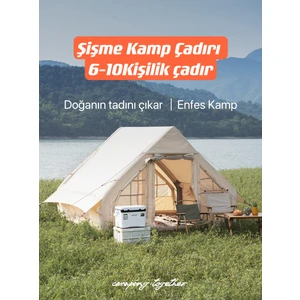 - Şişme Kamp Çadırı 6-10 Kişilik Çadır