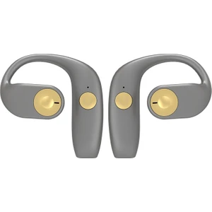 Zunhaı Ows Kemik Iletim Bluetooth Sport Kulaklık - Gri (Yurt Dışından)
