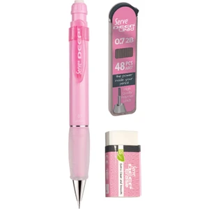 Deep 3 Lü Okul Seti Pembe
