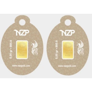 NZP Gold 0.05 Gram 24 Ayar Altın - 2 Adet