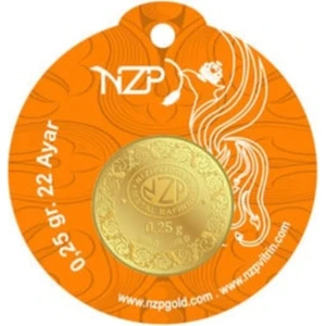 NZP Gold 0,25 gr 22 Ayar Altın