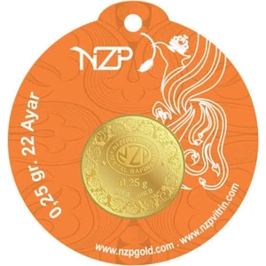 NZP Gold 1 Adet 0.25 gr 22 Ayar Altın GRM003