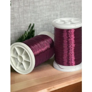0.30 mm ( 100GR- 150M)  Bordo Renkli Bakır Filografi Teli