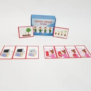 Yuka Kids Sıralama kartları 3 lü ve 4 lü 96 Kart