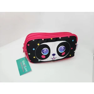 Kids&love Cute Face Panda 3 Gözlü Kalem Çantası