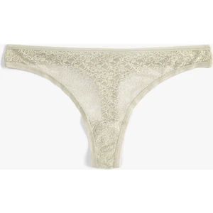 String Külot Dantelli Normal Bel