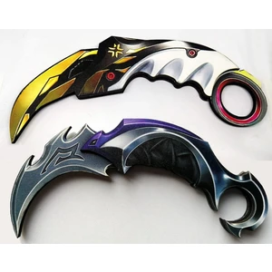 Ahşap Valorant 2 Li Set Oyuncak Figür Champion + Vandal