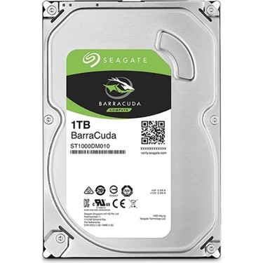 Seagate 1TB Barracuda 7200RPM Disk 64MB ST1000DM010 Kapasite Fiyatı