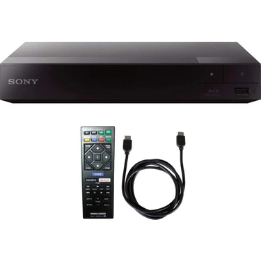 Sony BDP-S1700 Akışlı Blu-Ray Disk Oynatıcı, 2m Yüksek Hızlı HDMI