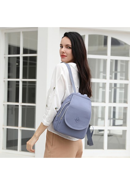 Büyük Kapasiteli Kadın Omuz Çantası - Açık Mavi (Yurt Dışından) fiyatları