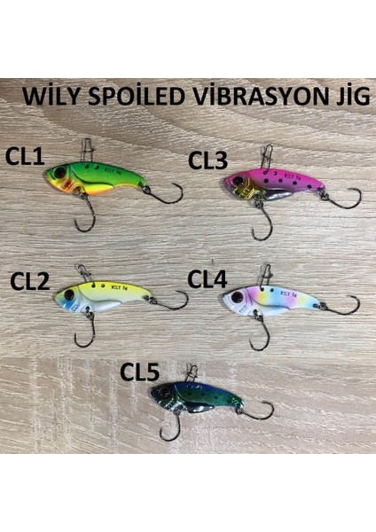 Spoiled Vibrasyon Jig Yem 2.8cm 3gr