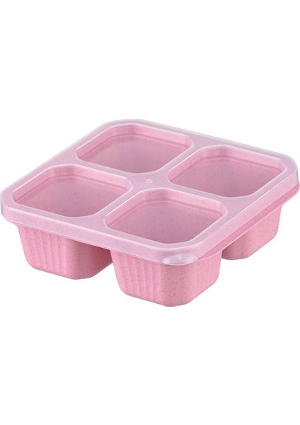 Şeker Bölmesi Olmayan Dize Öğle Yemeği Kutusu Dört Bölmeli Aperatifler Aperatifler Fındık Kapaklı Tabağı Buğday Samanı Öğle Yemeği Kutusu (Yurt Dışından)