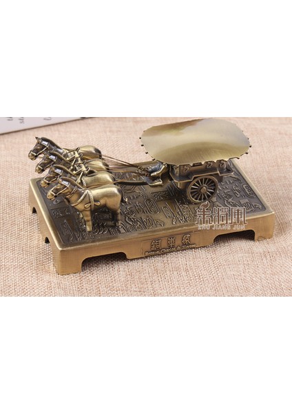 Pişmiş Toprak Savaşçılar ve Atlar Bronz Arabalar Süsler Çin Özellikleri Turistik Hediyelik Eşya Özel Hediyeler (Yurt Dışından) fırsatları