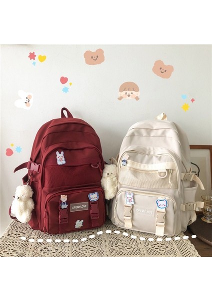 Gök Mavisi Moda Yeni Marka Naylon Kadın Sırt Çantaları Genç Kızlar Için Su Geçirmez Kumaş Sırt Çantası Okul Çantası Öğrenciler Gizli Sakli Konusmalar Seyahat Mochila Büyük (Yurt Dışından) fırsatları