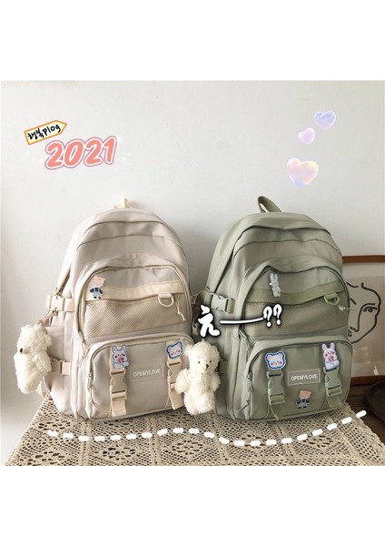 Gök Mavisi Moda Yeni Marka Naylon Kadın Sırt Çantaları Genç Kızlar Için Su Geçirmez Kumaş Sırt Çantası Okul Çantası Öğrenciler Gizli Sakli Konusmalar Seyahat Mochila Büyük (Yurt Dışından) indirimleri