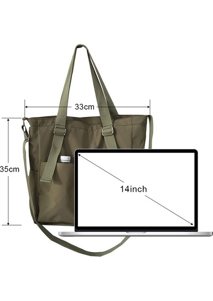 Beyaz Su Geçirmez Çanta Büyük Kapasiteli Kanvas Çanta Kadın Messenger Koreli Öğrenci Harajuku Japon Tek Omuz Büyük Çanta Tote Çanta (Yurt Dışından) indirimleri