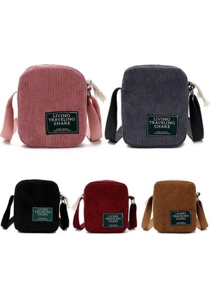 Kırmızı Yeni Moda Güzel Kadın Bayanlar Çanta Mini Tek Omuz Askılı Çanta Kadife Satchel Tote Çanta Telefonu Çanta (Yurt Dışından) modelleri