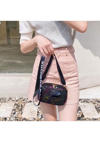 Siyah Yeni Küçük Fermuarlı Crossbody Çanta Kadınlar Için 2023 Yaz Pu Deri Omuz Askılı Çanta Kız Için Çanta Moda Telefon Çanta (Yurt Dışından) fırsatları