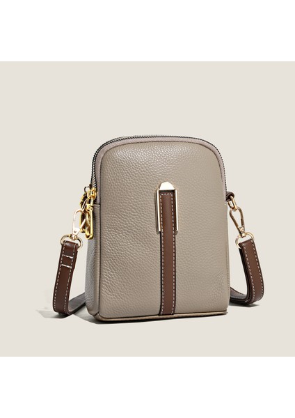 Gök Mavisi 2022 Moda Gerçek Dana Kız Çanta Telefon Kılıfı Hakiki Deri Omuz Çantaları Kadın Minimalist Düz Renk Mini Crossbody Çanta (Yurt Dışından) fiyatları
