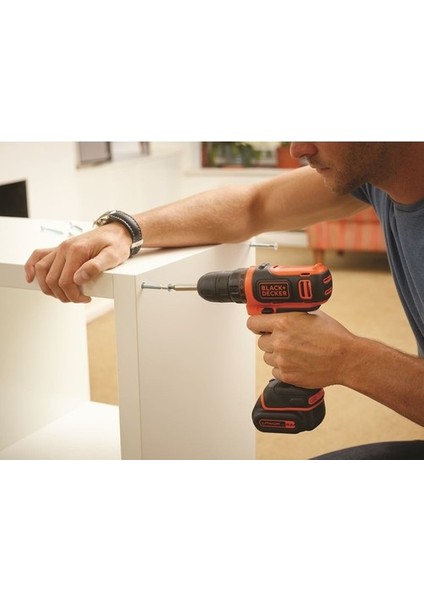 Black & Decker BDCDD12KB Çift Akülü Vidalama Makinesi