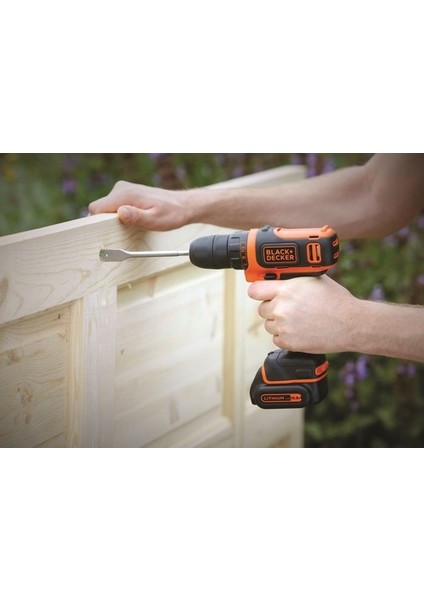 Black & Decker BDCDD12KB Çift Akülü Vidalama Makinesi