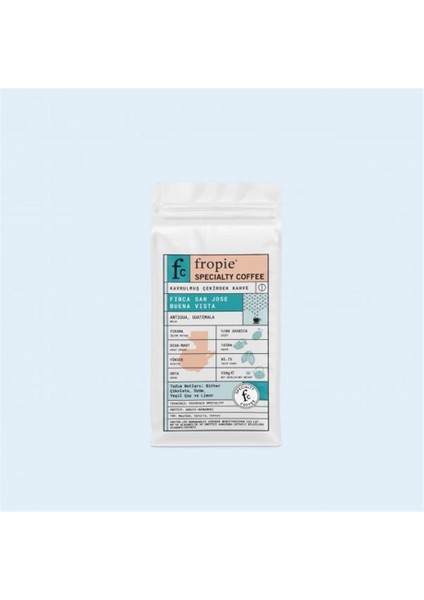 Finca San José Buena Vista - Guatemala - Kavrulmuş Nitelikli Kahve Çekirdeği - 250 g