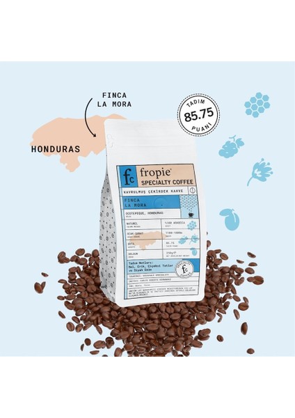 Finca La Mora - Honduras - Kavrulmuş Nitelikli Kahve Çekirdeği - 250 g