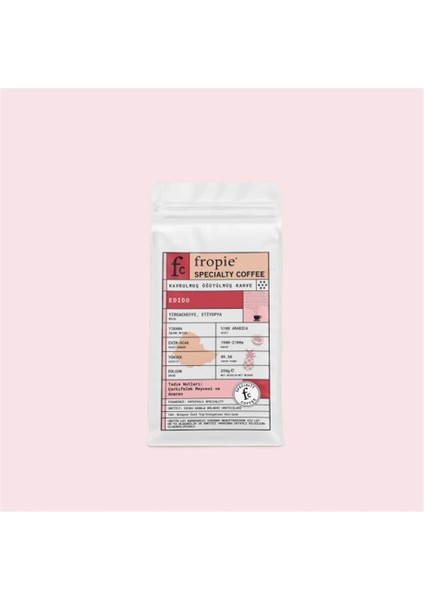 Edido - Etiyopya - Kavrulmuş Öğütülmüş Nitelikli Kahve - 250 g