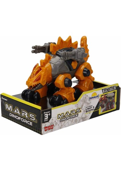 M.a.r.s. Sesli ve Işıklı Dinoforce - Turuncu
