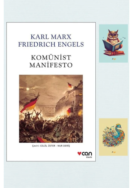 Komünist Manifesto - Karl Marx-Friedrich Engels + Not Defterli Seti