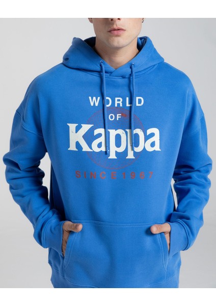 Authentic Ageo Erkek Mavi Sweatshirt 321R26W-K95