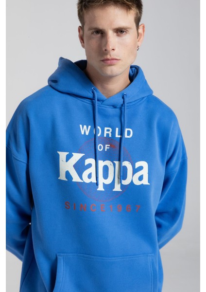 Authentic Ageo Erkek Mavi Sweatshirt 321R26W-K95