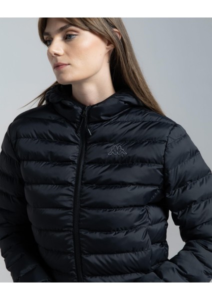 361N5PW005 Logo Riju Kadın Spor Mont fırsatları