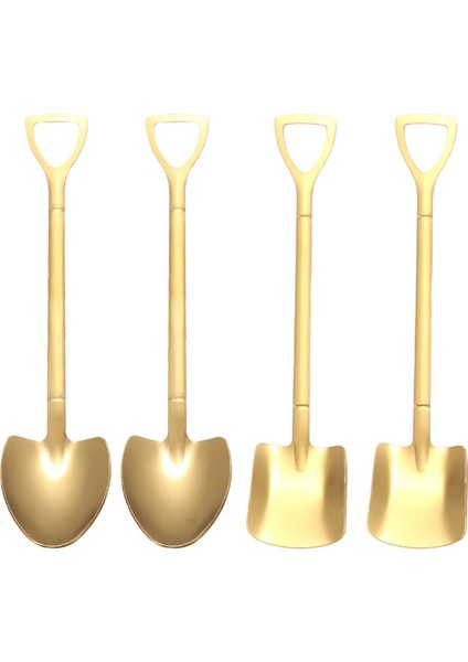 Dolity Kürek Şeklinde Dondurma Kaşığı - Altın (Yurt Dışından) fiyatları