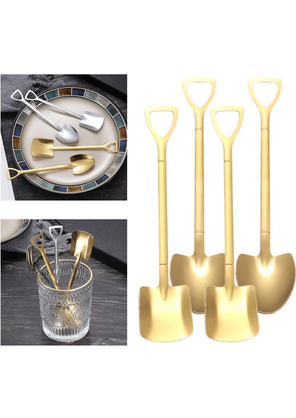 Dolity Kürek Şeklinde Dondurma Kaşığı - Altın (Yurt Dışından) modelleri