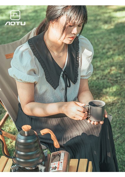 Kupa Kamp Piknik Katlanır Su Bardağı Alüminyum Alaşımlı (Yurt Dışından)